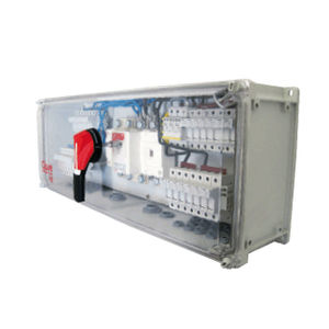 custom electrical enclosure / for photovoltaic applications