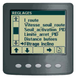 HMI with keyboard
