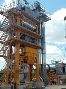 stationary asphalt plant
