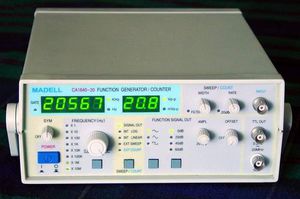 analog frequency counter