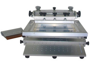 manual screen printing machine / multi-color / flat bed