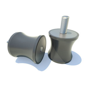 圆柱形防震支架