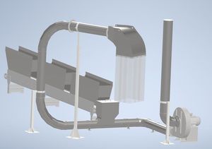 guillotine waste extraction unit