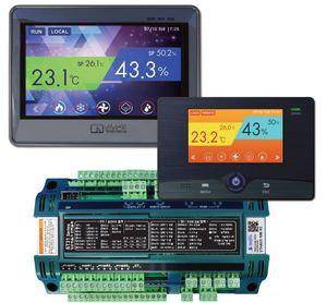 temperature controller-limiter with humidity control