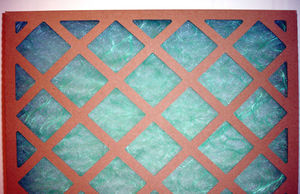 fiberglass filter medium