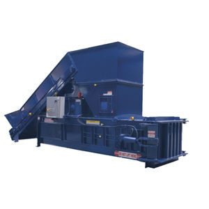 horizontal baling press