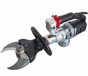 hydraulic shear / for pipes / strap / hand-held