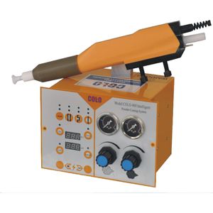 powder coating machine with electrostatic gun