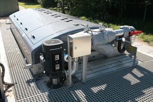 pressure filtration unit / for wastewater