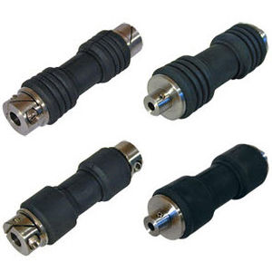 flexible shaft coupling / anti-vibration / sleeve and shear pin