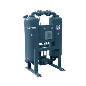 desiccant dryer / continuous / air / vertical