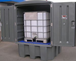 cubitainer containment bund