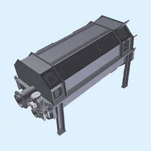 sludge treatment separator screen