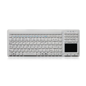 keyboard with touchpad