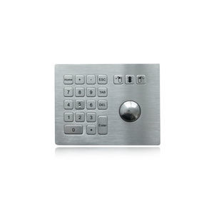 keypad with trackball