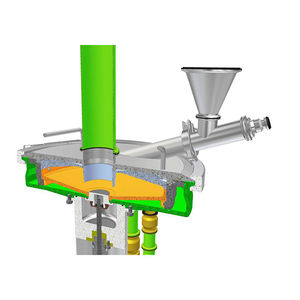 rotor mill / vertical / micronization