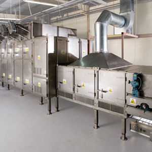 Forced Airflow Dryer Machine for Efficiently Drying Food Package Bags