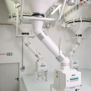 concrete discharge unit