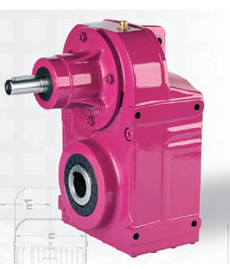 helical gear reducer