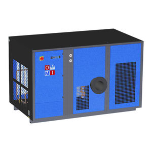 refrigerated compressed air dryer / low-pressure / water-cooled