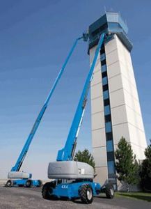 mobile telescopic boom lift / diesel