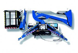 crawler spider lift / electric / diesel