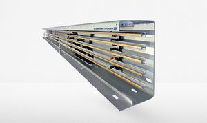 copper-coated steel conductor rail