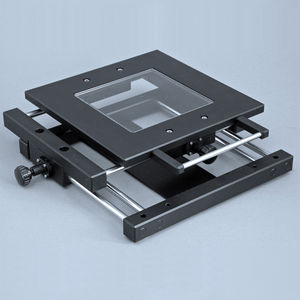 XY positioning stage / manual / compact / for microscopes