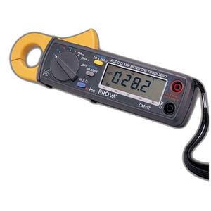 digital clamp multimeter / portable / 600 V / with thermometer