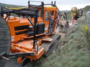 wheel trencher