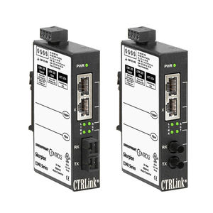 media converter / Ethernet / fiber optic / single mode-multimode