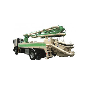 mixer truck-mounted concrete pump