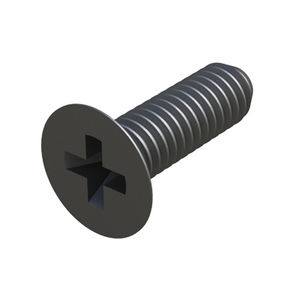 countersunk head screw / Phillips / nylon / plastic