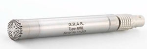 measurement microphone / externally-polarized / condenser / with built-in TEDS preamplifier
