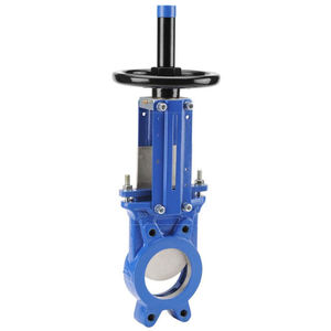 knife gate valve / with handwheel / for water / for liquid food products and beverages