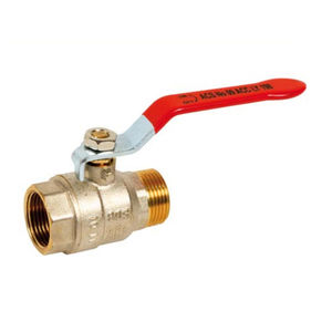 ball valve / lever / for water / male-female
