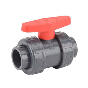 ball valve / manual / female-female / 3-piece
