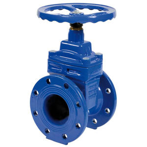 gate valve / with handwheel / for water / flange