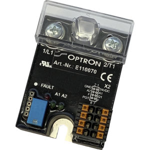 thyristor power controller / phase / for radiant heater