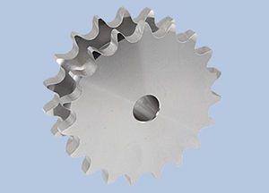 straight-toothed sprocket wheel