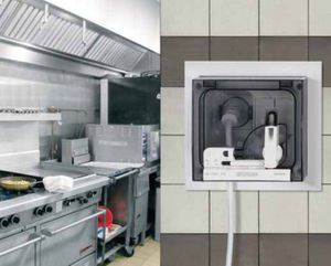 壁挂式电源插座