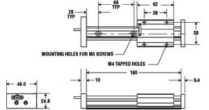 Ball screw linear unit - 2HCR, 2HWL series - PBC Linear