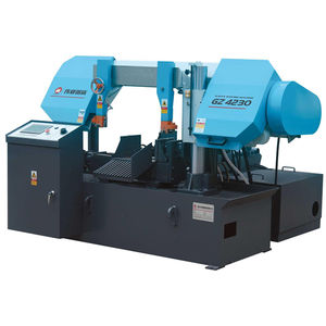 band saw / for pipes / with cooling system / with roller conveyor