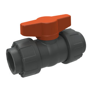 ball valve / manual / control / plastic
