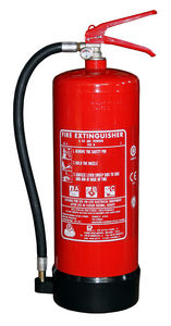 powder-based extinguisher