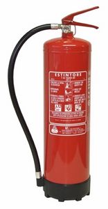 powder-based extinguisher