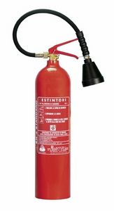 gas (CO2) extinguisher