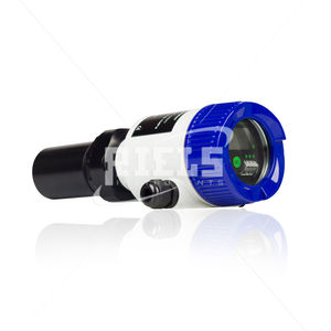 ultrasonic level transmitter / for liquids / for water / flange-mount