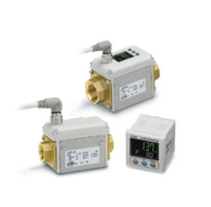 electromagnetic flow meter / for water / compact / digital