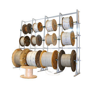 Cable drum rack system - CABLERACK® - CABLE EQUIPEMENTS - workshop / storage  warehouse / single-sided